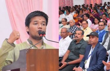 Dr. Sridhar , Tmt. Anandhi Chinnaswamy and Thiru. Arun Venkat among the winners of Experience sharing competition shared their vivid experience with the audience at felicitation ceremony of Kashi Tamil Sangamam 3.0 .Thiru. R.N.Ravi, Hon'ble Governor of Tamil Nadu, presided over and felicitated the winners of experience sharing competition on Kashi Tamil Sangamam 3.0 at Kashi Tamil Sangamam 3.0 - 2025 felicitation ceremony organised at Raj Bhavan, Chennai - 18.06.2025. Governor also felicitated the Jury Members, Organisers and Observers of Kashi Tamil Sangamam 3.0 - 2025.