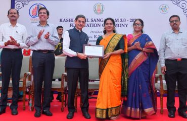 Thiru. R.N.Ravi, Hon'ble Governor of Tamil Nadu, presided over and felicitated the winners of experience sharing competition on Kashi Tamil Sangamam 3.0 at Kashi Tamil Sangamam 3.0 - 2025 felicitation ceremony organised at Raj Bhavan, Chennai - 18.06.2025. Governor also felicitated the Jury Members, Organisers and Observers of Kashi Tamil Sangamam 3.0 - 2025.