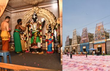 Thiru. R.N.Ravi, Hon'ble Governor of Tamil Nadu visited the exhibition of Murugan’s Arupadaiveedu (six sacred abodes) at Muruga Bhakthar Maanadu, Madurai District on 21.06.2025. The exhibition features meticulously crafted replicas of all six Murugan temples (Arupadaiveedu), complete with their moolasthanam (sanctum sanctorum) and frontal structures.