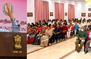 Thiru. R.N.Ravi, Hon'ble Governor of Tamil Nadu presided over and addressed the gathering at the West Bengal State Foundation Day celebration, held at Raj Bhavan, Chennai - 23.06.2025.