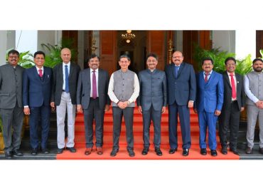 Thiru. R.N.Ravi, Hon'ble Governor of Tamil Nadu, subscribed oath of office to Thiru. M. Natesan and Thiru. V.P.R. Elamparithi as State Information Commissioners for Tamil Nadu State Information Commsission at Raj Bhavan, Chennai on 24.06.2025. Thiru. N. Muruganandam, I.A.S., Chief Secretary to Government, Thiru. Md. Shakeel Akhter, I.P.S., (Retd.), State Chief Information Commissioner, Tamil Nadu Information Commission, Thiru. G. Prakash, I.A.S., Principal Secretary to Government, Human Resources Management Department, Thiru. R. Kirlosh Kumar, I.A.S., Principal Secretary to Governor and State Information Commissioners were present.