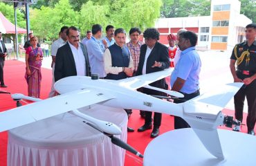 Thiru. R.N. Ravi, Hon'ble Governor of Tamil Nadu visited the immersive Augmented Reality and Virtual Reality usage in Drone Training, Live Drone Demonstration and overview the CASR’s Research and Innovation in UAV Systems and had an insightful interactions on drone related research with the scientists, research scholars, and staff of the institution at Madras Institute of Technology, Anna University, Chromepet, Chennai - 10.07.2025.