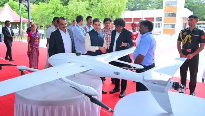Thiru. R.N. Ravi, Hon'ble Governor of Tamil Nadu visited the immersive Augmented Reality and Virtual Reality usage in Drone Training, Live Drone Demonstration and overview the CASR’s Research and Innovation in UAV Systems and had an insightful interactions on drone related research with the scientists, research scholars, and staff of the institution at Madras Institute of Technology, Anna University, Chromepet, Chennai - 10.07.2025.