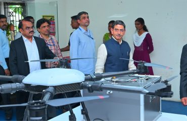 Thiru. R.N. Ravi, Hon'ble Governor of Tamil Nadu visited the immersive Augmented Reality and Virtual Reality usage in Drone Training, Live Drone Demonstration and overview the CASR’s Research and Innovation in UAV Systems and had an insightful interactions on drone related research with the scientists, research scholars, and staff of the institution at Madras Institute of Technology, Anna University, Chromepet, Chennai - 10.07.2025.