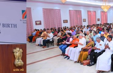 Thiru. R.N. Ravi, Hon'ble Governor of Tamil Nadu participated as chief guest and addressed the gathering at 125th Birth Anniversary Celebration of Dr. Syama Prasad Mookerjee organised by Dr. Syama Prasad Mookerjee Research Foundation, New Delhi held at Raj Bhavan, Chennai - 11.07.2025