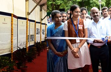 Thiru. R.N. Ravi, Hon'ble Governor of Tamil Nadu,along with students from various schools and colleges, inaugurated and visited the two-day Partition Horrors Remembrance Day exhibition at Raj Bhavan, Chennai on 14.08.2025. The exhibition calls on people, especially our youth, to reflect on the suffering caused by Partition, honour the resilience of its victims, and uphold unity and harmony against forces that threaten our nation’s cohesion.