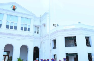 Thiru. R.N.Ravi, Hon’ble Governor of Tamil Nadu hoisted the National Flag on the occasion of 79th Independence day at Raj Bhavan, Chennai - 15.08.2025. Tmt.Laxmi Ravi, First Lady of Tamil Nadu and members of Raj Bhavan family were present.