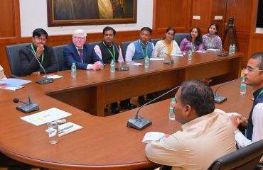 Thiru R.N. Ravi, Hon’ble Governor of Tamil Nadu, had a fruitful interaction with the Indian Information Service - Group ‘A’ Officer Trainees as a part of Bharat Darshan to Tamil Nadu at Raj Bhavan, Chennai - 18.09.2025.
