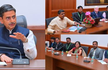 Thiru R.N. Ravi, Hon’ble Governor of Tamil Nadu, had a fruitful interaction with the Indian Information Service - Group ‘A’ Officer Trainees as a part of Bharat Darshan to Tamil Nadu at Raj Bhavan, Chennai - 18.09.2025.