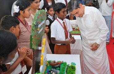 Thiru. R.N.Ravi, Hon'ble Governor of Tamil Nadu inaugurated and visited the Exhibition Stalls exhibited by various Educational Institutions on teachings and life of Swami Vallalar and Sanmarga Principles on the occasion of Thiruvarutprakasa Vallalar's 202nd Avatar Day Celebration held at Raj Bhavan, Chennai - 05.10.2025. The exhibition will open for school students for 3 days.