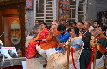 Thiru. R.N.Ravi, Hon'ble Governor of Tamil Nadu, participated as chief guest and addressed the gathering at the Navaratri 2025 celebration organised by Sri Sivan SAR Yoga Sabhai & Siva Saagaram Trust held at Sri Sivan SAR Yoga Sabhai, Nanganallur, Chennai - 03.10.2025. Padma Vibhushan Padma Subrahmanyam, and other dignitaries were present.