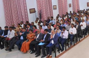 Thiru.R.N.Ravi, Hon’ble Governor of Tamil Nadu, felicitated the NIRF top ranking Institutions of Tamil Nadu and addressed the gathering at the Felicitation of NIRF - 2025 Top Ranking Institutions of Tamil Nadu and Conclave for Excellence In Higher Education in Tamil Nadu function held at Bharathiar Mandapam, Raj Bhavan, Chennai - 08.10.2025. Felicitated top ranking institutions in NIRF-2025 made presentations on their innovative approaches in teaching, learning, faculty development, infrastructure enhancement, research promotion and best practices among the participants.