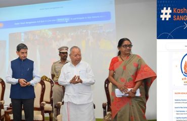 Thiru. R.N.Ravi, Hon'ble Governor of Tamil Nadu, participated at the Curtain Raiser program for Kashi Tamil Sangamam 4.0 and addressed the gathering at the event held at IIT-Madras, Chennai - 10.11.2025. Prof. V.Kamakoti,Director,IIT Madras, Padmashri Thiru. Nalli Kuppuswami Chetti, Dr. Sudha Seshayyan,Vice Chairperson,Central Institute of Classical Tamil,Chennai, Prof. R. Chandrasekaran, Director, Central Institute of Classical Tamil, Chennai and other dignitaries were present.