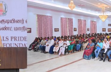 Thiru. R.N. Ravi, Hon'ble Governor of Tamil Nadu addressed the gathering at the Janjatiya Gaurav Diwas and Jharkhand State Foundation Day celebration held at Bharathiar Mandapam, Raj Bhavan, Chennai - 15.11.2025.