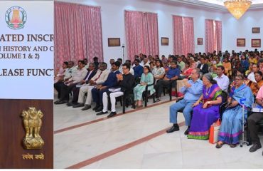 Thiru.R.N.Ravi, Hon’ble Governor of Tamil Nadu, released the books 'Kali Yuga Dated Inscriptions – A Basis of Indian History and Chronology (Volume 1 & 2)'Authored by Dr. M. L. Raja and the first copy of the books received by Padma Vibhushan Dr. Padma Subrahmanyam at the function held at Bharathiar Mandapam, Raj Bhavan, Chennai - 25.11.2025. Dr. M.L.Raja, Drawing on nearly 1,000 ancient inscriptions spanning over 5,000 years from across India and its neighbouring regions, this Raj Bhavan–led, evidence-based research work provides a vital chronological framework that strengthens ongoing efforts to decolonise India’s history and civilisational understanding and gives fresh impetus to future research. Dr. M.L.Raja, Author of the book and Historian, Thiru.K.Sreedharan, Archaeology Scholar, Thiru.R.Kirlosh Kumar, I.A.S.,Principal Secretary to Governor were present.