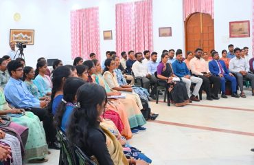 Thiru.R.N.Ravi, Hon’ble Governor of Tamil Nadu guided UPSC aspirants appearing for the final round of the Civil Services Examination through a focused discussion on the interview process, preparation strategies and approach before the interview board at Bharathiar Mandapam, Lok Bhavan, Chennai - 13.12.2025. The session addressed a wide array of candidates’ queries and provided perspectives to help them respond with clarity and confidence. Facilitated by Lok Bhavan, Chennai, such interactions are part of ongoing efforts to equip Tamil Nadu’s aspirants with practical insights and support in their journey toward public service.