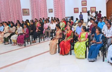 Thiru. R.N.Ravi, Hon'ble Governor of Tamil Nadu, interacted with the Tamil Nadu State contingent of Viksit Bharat Young Leaders on the celebration of National Youth Festival-2026 at Lok Bhavan, Chennai - 06.01.2026.