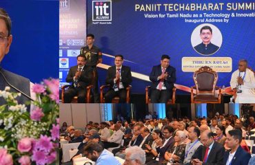 Thiru. R.N.Ravi, Hon'ble Governor of Tamil Nadu, participated at the 'INAUGURAL SESSION OF PANIIT TECH4BHARAT SUMMIT - 2026' and addressed the gathering at the function organised by Alumni of Pan IIT, held at Taj Vivanta, Chennai - 18.01.2026.