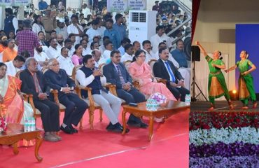 Thiru. R.N.Ravi, Hon'ble Governor of Tamil Nadu, Tmt. Laxmi Ravi, First Lady of Tamil Nadu and other dignitaries witnessed the cultural performance at Republic Day 'At Home' reception held at Lok Bhavan, Chennai - 26.01.2026.