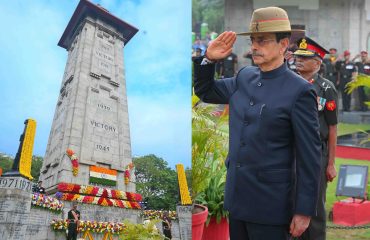 Thiru.R.N.Ravi, Hon’ble Governor of Tamil Nadu, paid homage to Martyrs on the occasion of Republic Day at Victory War memorial, Chennai - 26.01.2026.