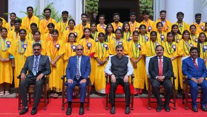 Thiru. R.N.Ravi, Hon’ble Governor of Tamil Nadu and Chancellor, Annamalai University presented the medals and degrees to 36,829 students at 87th Annual Convocation of the Annamalai University at Sastri Hall, Annamalai University, Chidambaram, Cuddalore District - 02.02.2026. Prof. Kamal Kishore Pant, Director, Indian Institute of Technology, Roorkee participated as chief guest and delivered the convocation address. Dr.P.Sankar, I.A.S., Secretary to Government, Department of Higher Education, Government of Tamil Nadu and other dignitaries were present.