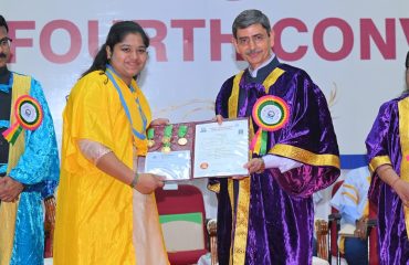 Thiru. R.N.Ravi, Hon’ble Governor of Tamil Nadu and Chancellor, Periyar University presented the medals and degrees to 49,429 students at 24th Convocation of the Periyar University at Periyar Auditorium, Periyar University, Salem - 05.02.2026. Dr.C.Anandharamakrishnan, Director, CSIR-National Institute for Interdisciplinary Science and Technology, Thiruvananthapuram participated as chief guest and delivered the convocation address. Tmt. E.Sundaravalli, I.A.S., Commissioner of Collegiate Education, Government of Tamil Nadu and other dignitaries were present.