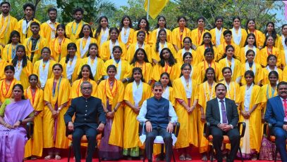 Thiru. R.N.Ravi, Hon’ble Governor of Tamil Nadu and Chancellor, Bharathiar University, presented the medals and degrees to 91,862 students at the 40th Convocation of Bharathiar University at Dr Usha Kirtilal Mehta Convention Centre, Bharathiar University, Coimbatore - 14.02.2026. Prof. U.Kamachi Mudali, Vice-Chancellor, Homi Bhabha National Institute, Department of Atomic Energy, Mumbai, participated as the chief guest and delivered the convocation address. Dr P.Sankar, I.A.S., Secretary to Government, Department of Higher Education, Government of Tamil Nadu and other dignitaries were present.