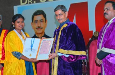 Thiru. R.N.Ravi, Hon’ble Governor of Tamil Nadu and Chancellor, Bharathiar University, presented the medals and degrees to 91,862 students at the 40th Convocation of Bharathiar University at Dr Usha Kirtilal Mehta Convention Centre, Bharathiar University, Coimbatore - 14.02.2026. Prof. U.Kamachi Mudali, Vice-Chancellor, Homi Bhabha National Institute, Department of Atomic Energy, Mumbai, participated as the chief guest and delivered the convocation address. Dr P.Sankar, I.A.S., Secretary to Government, Department of Higher Education, Government of Tamil Nadu and other dignitaries were present.