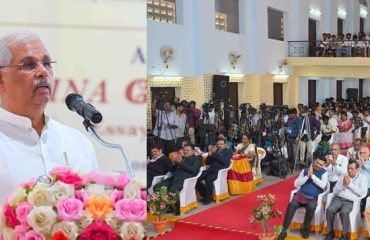 Thiru. Rajendra Vishwanath Arlekar, Hon’ble Governor of Tamil Nadu participated as Chief Guest and addressed the gathering at the Award Ceremony function of the INA ‘Vergalai Thedi’ Essay / Short-Film Competition function held at Sourashtra College, Madurai - 02.07.2026.