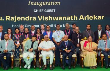 Thiru. Rajendra Vishwanath Arlekar, Hon’ble Governor of Tamil Nadu, participated as chief guest and presented the awards to the Indian , International and INDIAN INTRAOCULAR IMPLANT & REFRACTIVE SURGERY CONVENTION awards to the Awardees at the function of Indian Intraocular Implant & Refractive Surgery Convention - 2026 held at Rajendra Hall, Hotel ITC Grand Chola, Chennai - 04.07.2026.