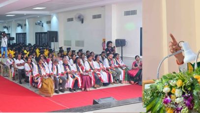 Thiru. Rajendra Vishwanath Arlekar, Hon’ble Governor of Tamil Nadu, participated as chief guest , addressed the gathering and presented degrees to the students at the 38th Graduation Day of RVS College of Arts and Science (Autonomous) at the function held at Kalam Hall, RVS, College of Arts & Science, Sulur Campus, Coimbatore - 19.07.2026.