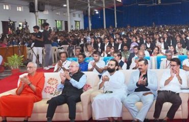 Thiru. Rajendra Vishwanath Arlekar, Hon’ble Governor of Tamil Nadu, participated as chief guest and addressed the gathering at the inauguration of Amrita Lex-Initio -2026 and Deeksharambh – 2026 of Amrita Vishwa Vidhapeetham University, Coimbatore Campus - 18.07.2026.