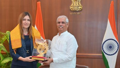 Ms. Mariana L. Neisuler, Consul General of United States in Chennai, called on Thiru. Rajendra Vishwanath Arlekar, Hon’ble Governor of Tamil Nadu at Lok Bhavan, Chennai - 27.07.2026