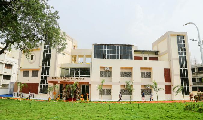 Newly Constructed building of the Office and Transit Accommodation, Defence Estates Office, Visakhapatnam Circle (inaugurated on 06-05-2022)