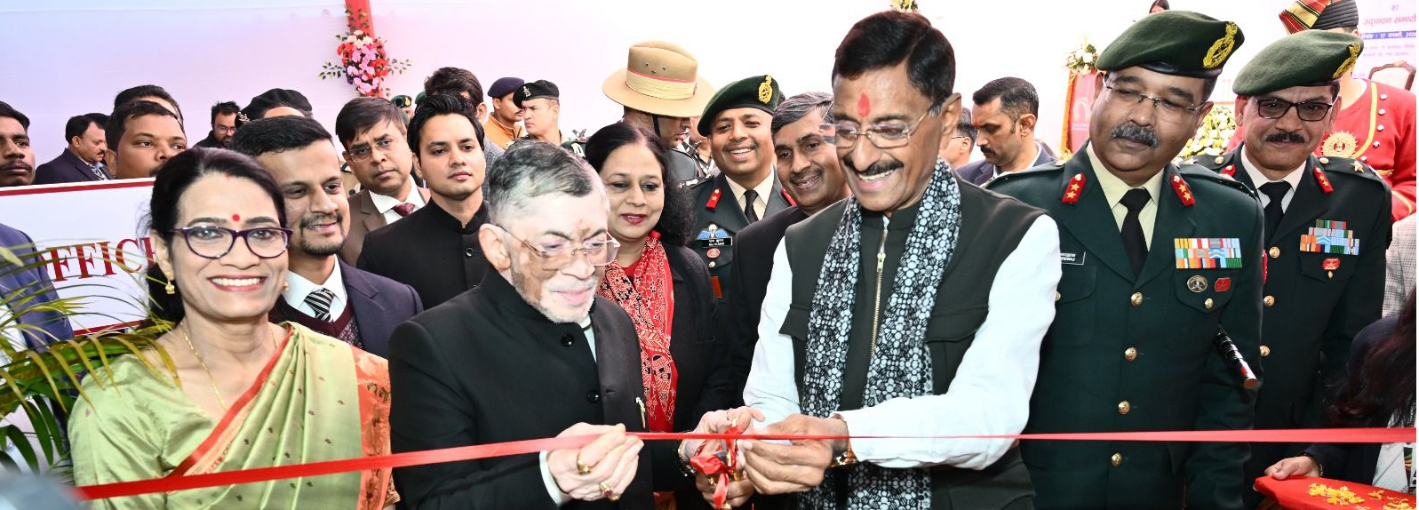 झारखंड के माननीय राज्यपाल द्वारा माननीय रक्षा राज्य मंत्री और महानिदेशक की गरिमामयी उपस्थिति में 17/01/2026 को रांची स्थित रक्षा संपदा उप कार्यालय का उद्घाटन किया गया।
