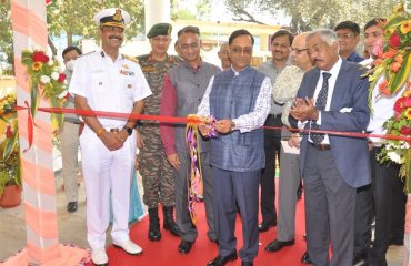 Shri Ajay Kumar Sharma, the then Director General Defence Estates inaugurating the Defence Estates Complex, Eastern Command, Kolkata