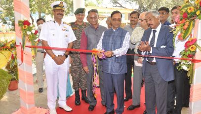 Shri Ajay Kumar Sharma, the then Director General Defence Estates inaugurating the Defence Estates Complex, Eastern Command, Kolkata