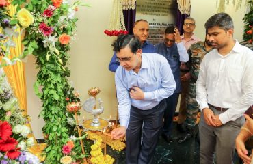 Inauguration of Office and Transit Accommodation, Defence Estates Office, Visakhapatnam Circle