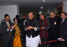 Shri Rajnath Singh, Hon'ble Defence Minister inaugurating the Centre for Land Survey Excellence, National Defence Estates Management Institute, Delhi Cantonment;?>