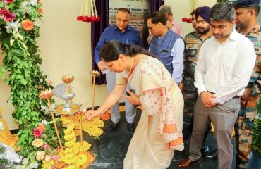 Inauguration of Office and Transit Accommodation, Defence Estates Office, Visakhapatnam Circle