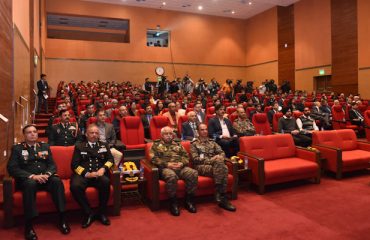 View of Auditorium during Defence Estates Day 2022 celebration