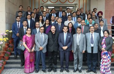 Group photo with the Chief Guest, Shri Amitabh Kant, CEO, NITI Aayog