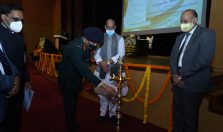 Lt Gen Manoj Pandey, Assistant Chief of the Army Staff (PVSM, AVSM, VSM) lightening the lamp;?>