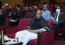 Shri Rajnath Singh, Hon'ble Defence Minister during Defence Estates Day Celebrations 2021;?>