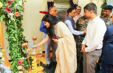 Inauguration of Office and Transit Accommodation, Defence Estates Office, Visakhapatnam Circle