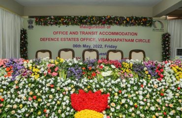 Inauguration of Office and Transit Accommodation, Defence Estates Office, Visakhapatnam Circle