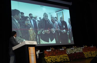 माननीय रक्षा मंत्री श्री राजनाथ सिंह द्वारा उत्कृष्टता केंद्र के उद्घाटन समारोह, भूमि सर्वेक्षण का लाइव फीड