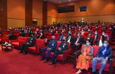 Inside view of Chanakya Auditorium on 10/02/2022