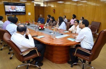 Officers during the discussion