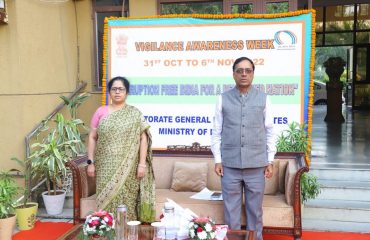 National Anthem being played during the prize distribution on 07-11-2022